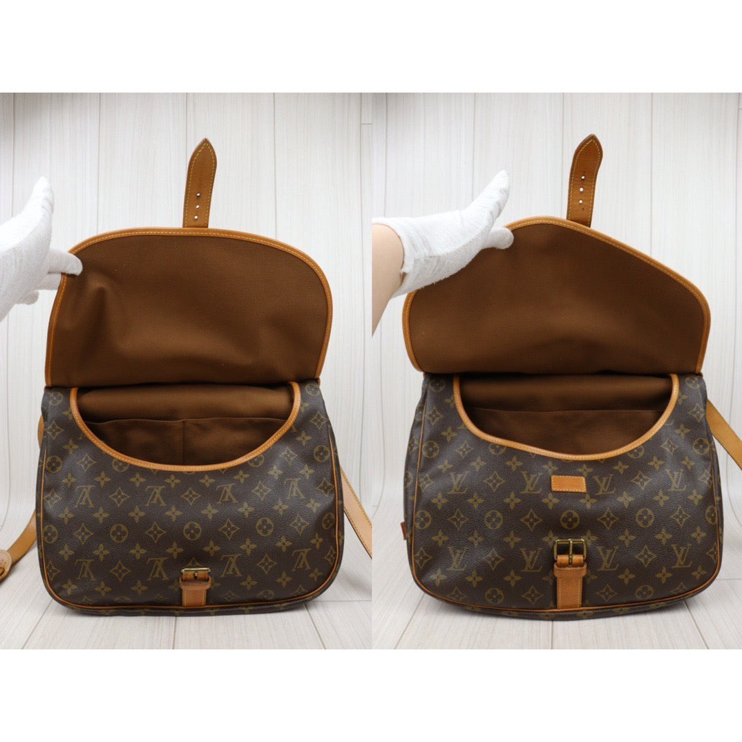 Rank AB ｜ LV Monogram Saumur 35 Shoulder Bag｜24050644