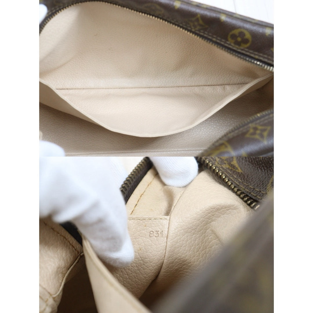 Include Entrupy Certificate of Authenticity｜Good ( Rank AB)｜ Louis Vuitton Truth Toilet 28 Monogram Makeup Pouch｜26070313