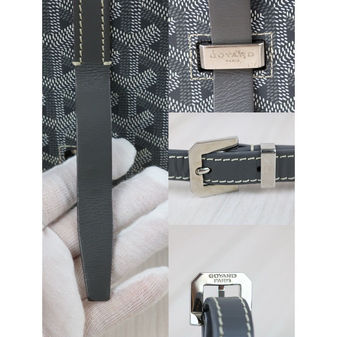 Very Good ( Rank A) ｜ Goyard Belvedere Shoulder Bag Grey｜B24111202