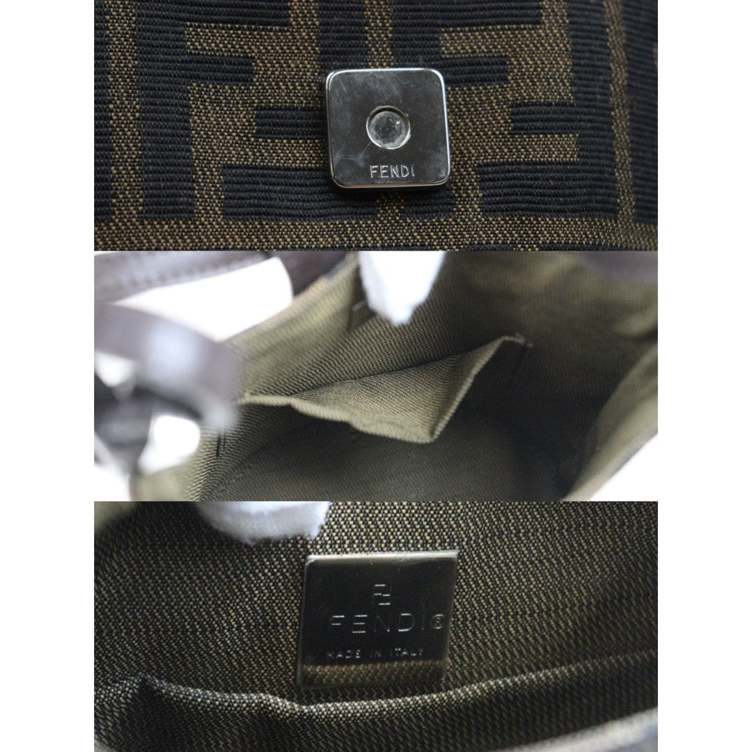 Very Good ( Rank A)｜ FENDI Zucca Mini Potato Case Shoulder Bag ｜25080709