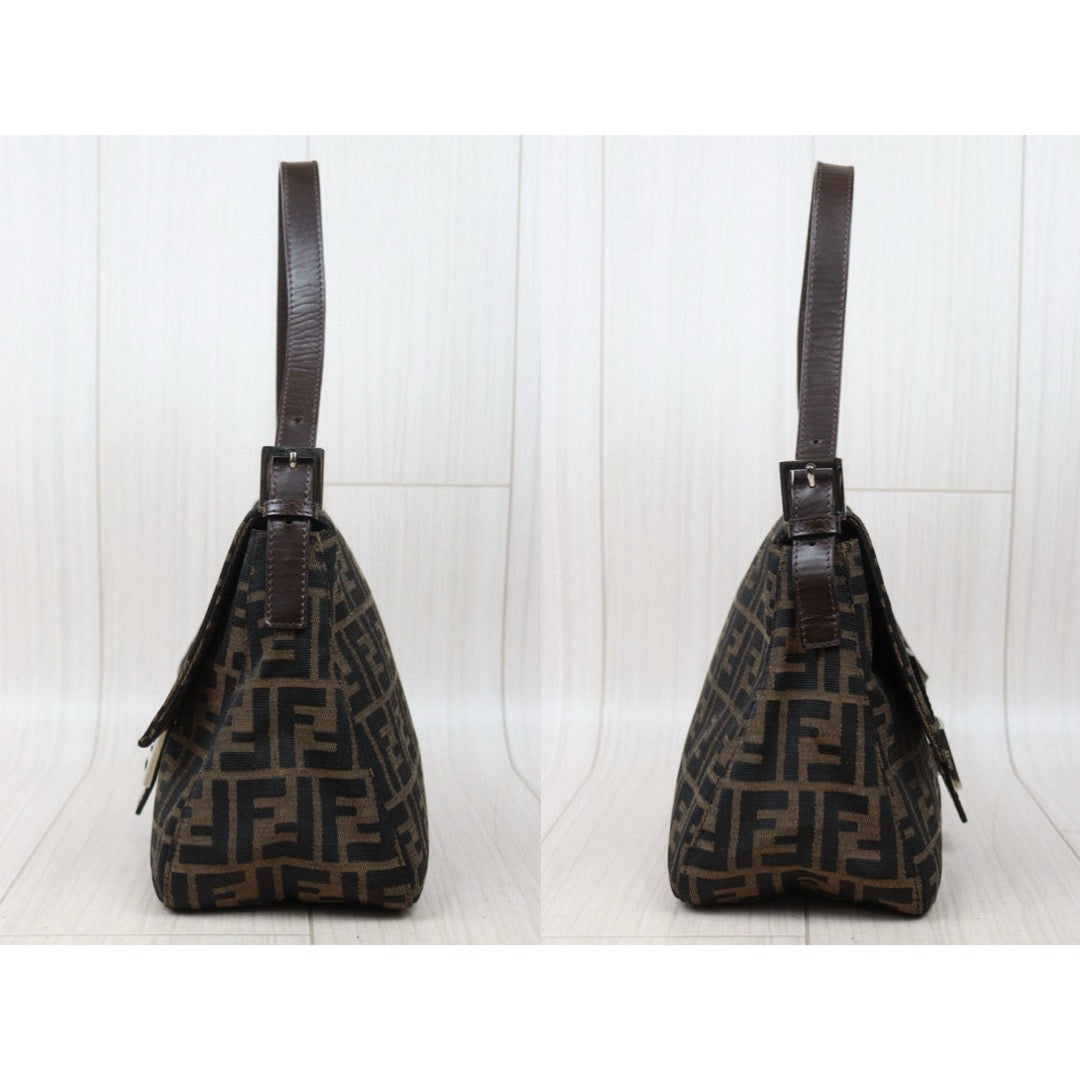 Good ( Rank AB)｜ FENDI Zucca Mamma Baguette Shoulder Bag ｜24110736