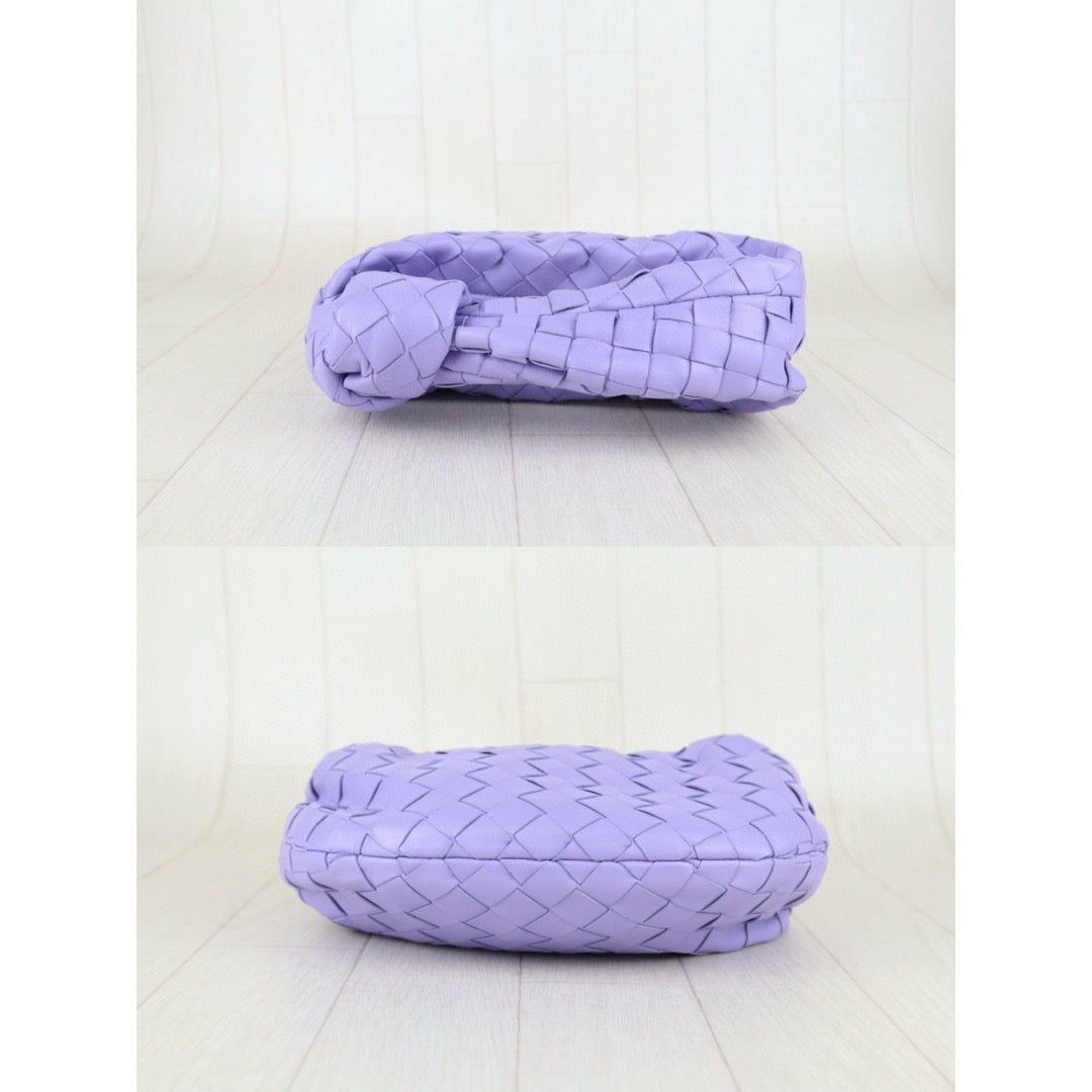 Very Good ( Rank A)｜ Bottega Veneta Lamb Skin Mini Jodie Hand Bag Purple｜H25042218