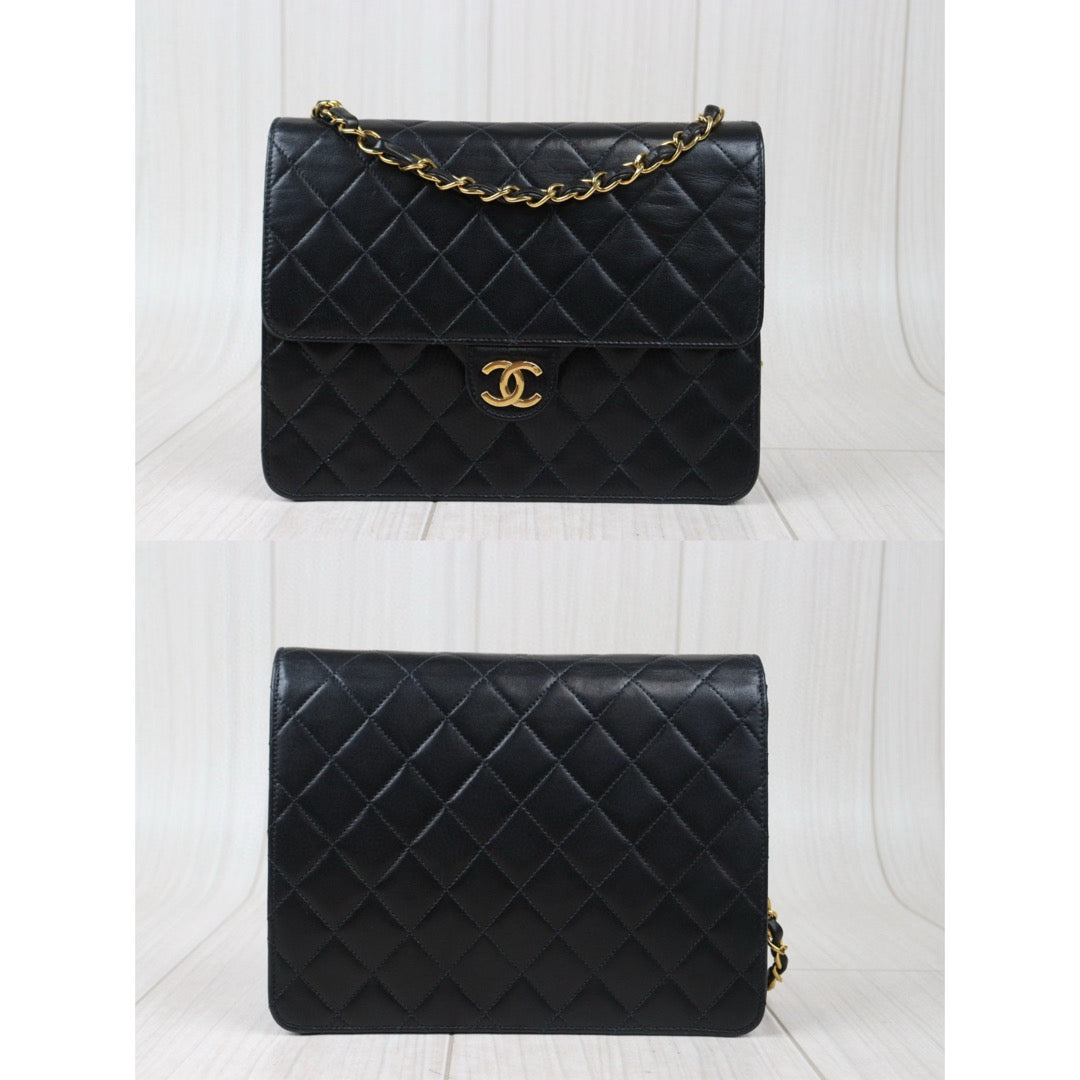 Very Good ( Rank A)｜ CHANEL  Lamb Skin Chain CF 22 Shoulder Bag Made in 1997-1999Year ｜24071902