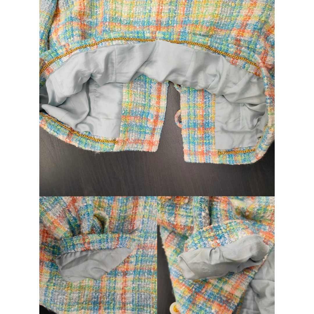 Very Good ( Rank A) ｜ CHANEL 97P Cotton Wool Boutique Coat 36 size  ｜W25102102