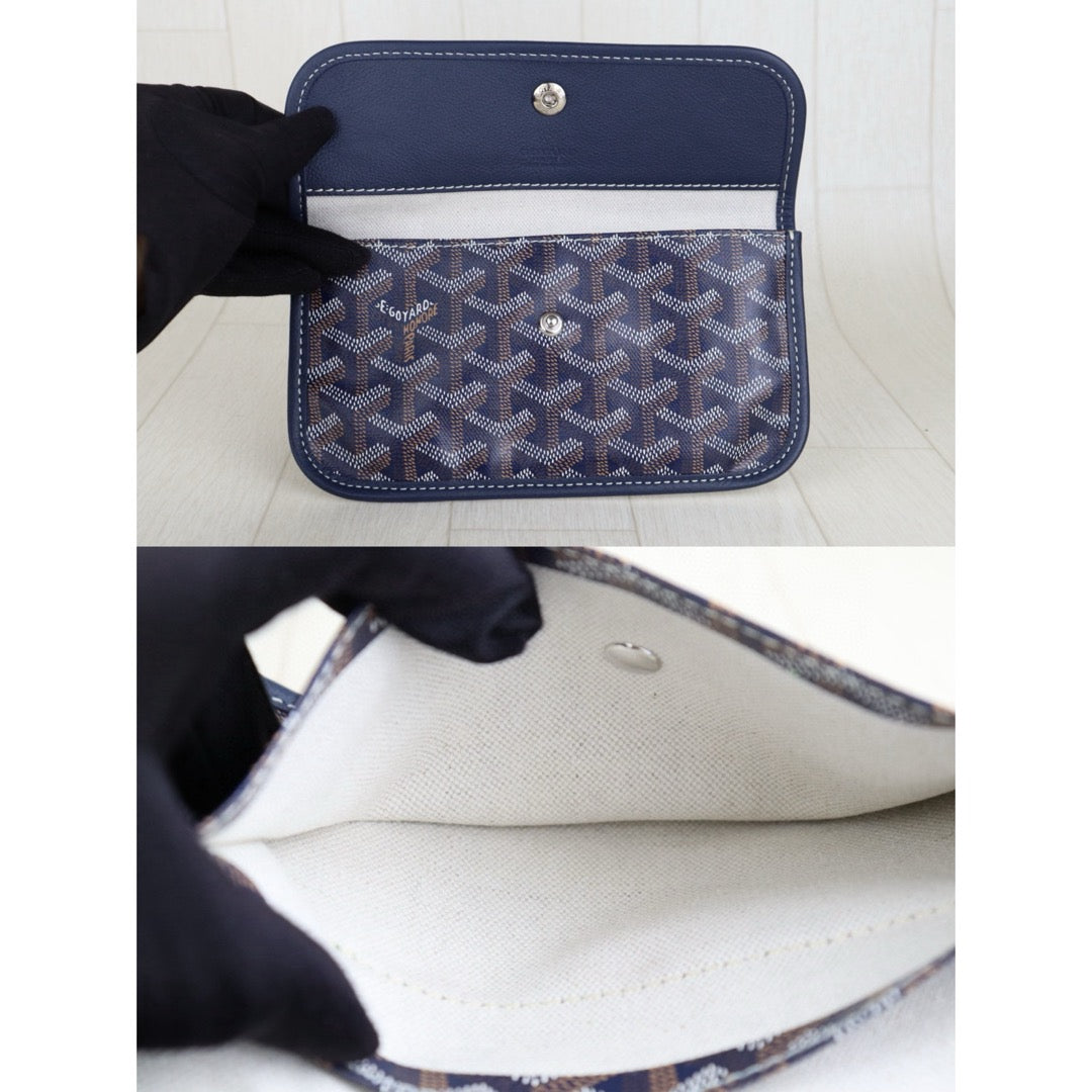 Very Good ( Rank A) ｜ Goyard Boheme Hobo Shoulder Bag Navy Blue｜S25032512