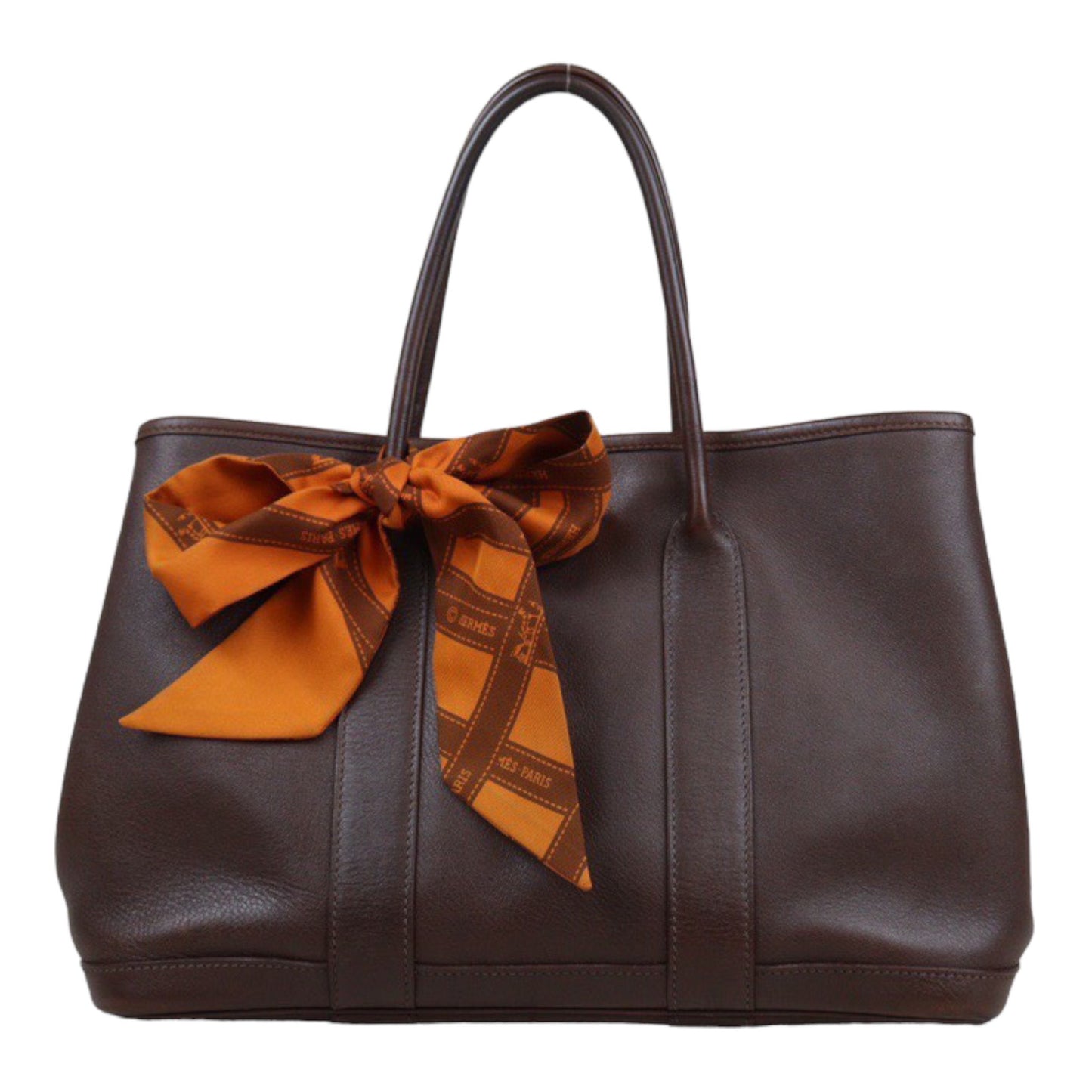 Rank AB ｜ HERMES Garden Party TPM Swift  Handbag  Brown｜23121302