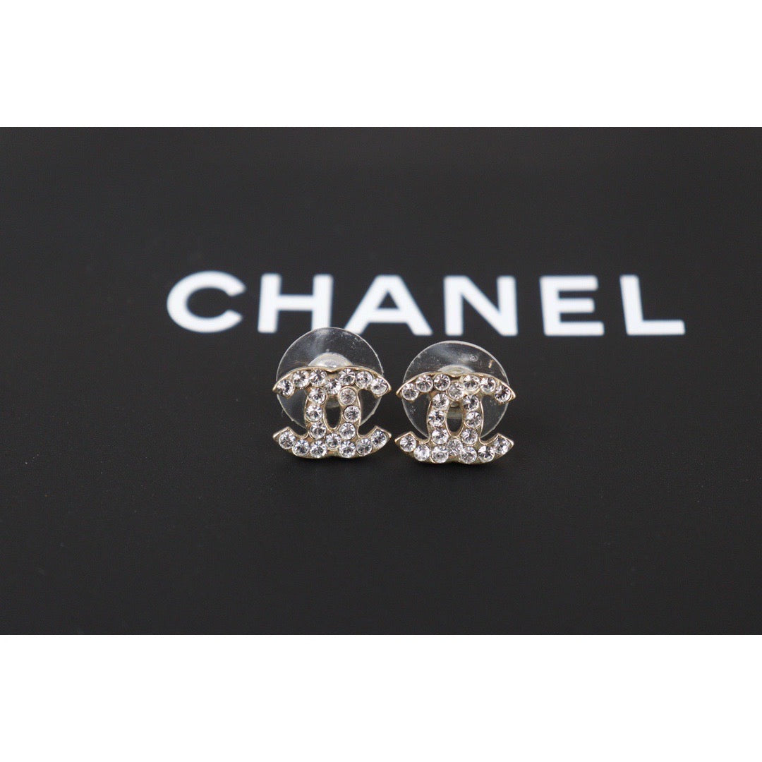 Rank A ｜CHANEL Coco Diamond Stone Piercing ｜V23080105