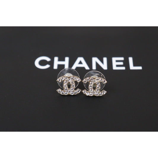 Rank A ｜CHANEL Coco Diamond Stone Piercing ｜V23080105