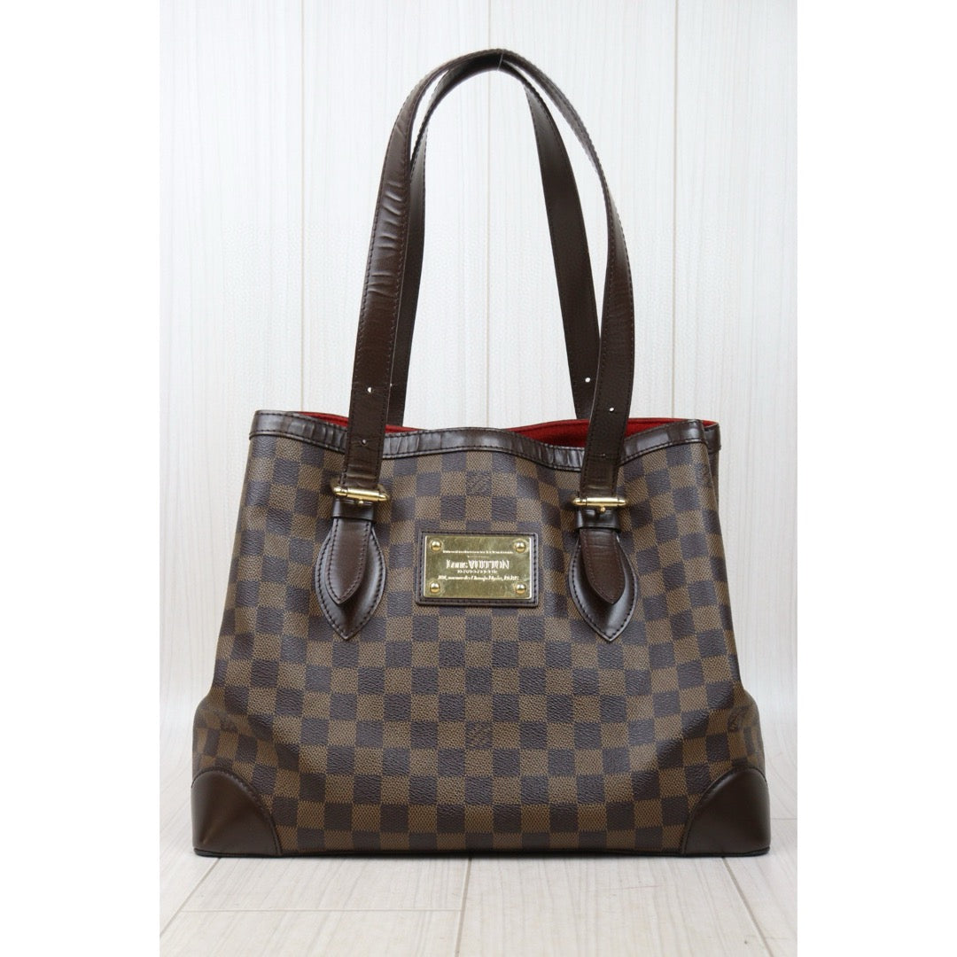 Good ( Rank AB)｜LV Damier Hampstead MM Tote Bag｜A25012201