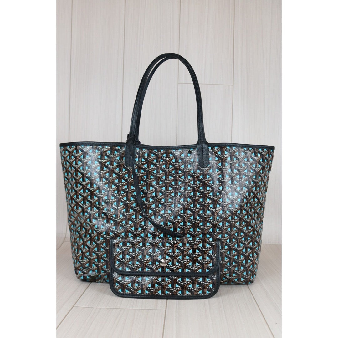 Very Good ( Rank A) ｜ Goyard Saint-Louis PM Tote Bag Green｜S24073102