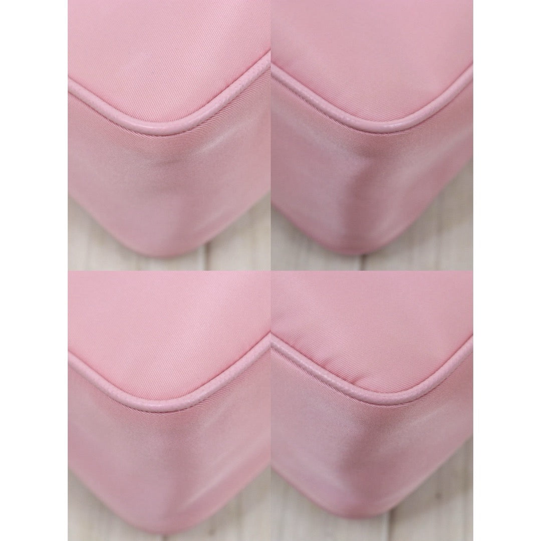 Very Good ( Rank A)｜ PRADA Re-Edition 2005 Nylon Hobo Shoulder Bag Pink｜S25110417