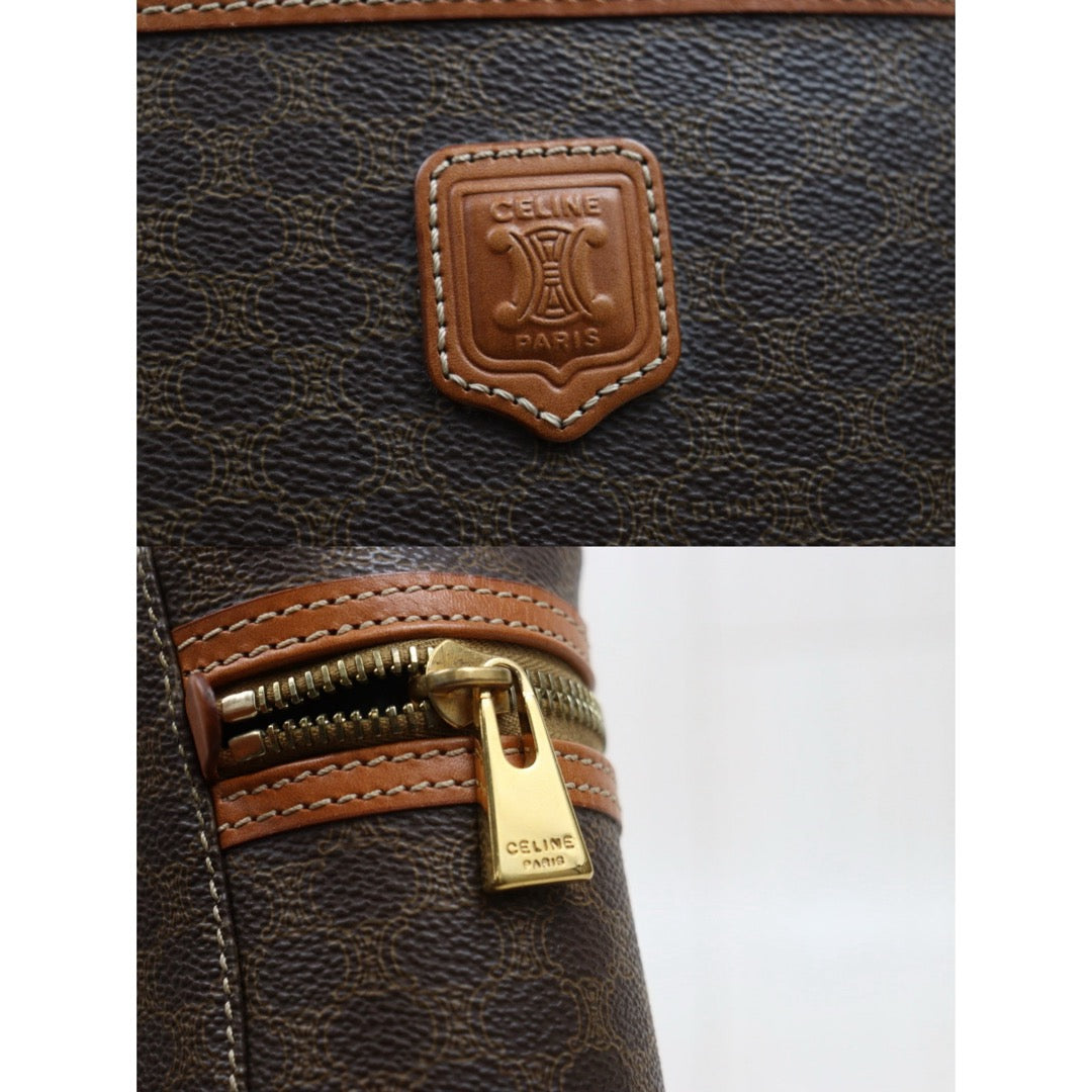 Include Entrupy Certificate of Authenticity｜Very Good ( Rank A)｜ CELINE Macadam Vanity Handbag ｜26031604
