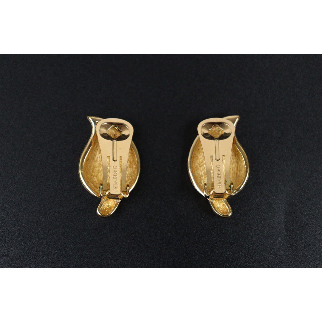 Very Good ( Rank A) ｜ Dior  Earring Gold Plated｜Q24041507