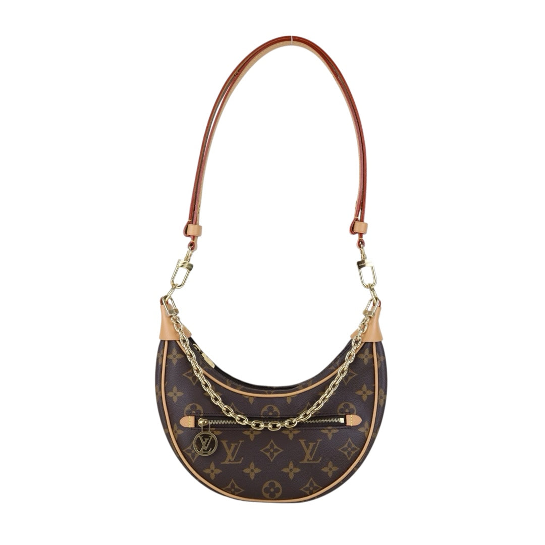 Excellent（Rank SA）｜LV Monogram loopping Pochette Croissant Shoulder Bag IC Chips Model ｜H25072301