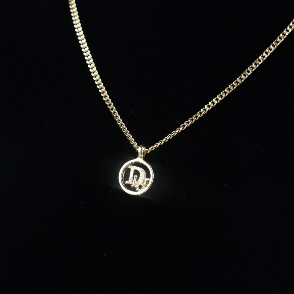 Rank A ｜ Dior  Necklace Gold Plating｜V23082615