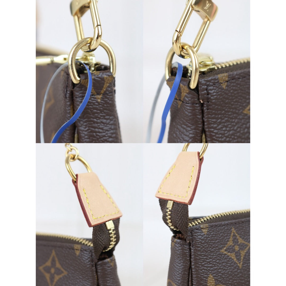 Include Entrupy Certificate of Authenticity｜Excellent（Rank SA）｜ Louis Vuitton Monogram Mini Pochette Accessoire｜X26081809
