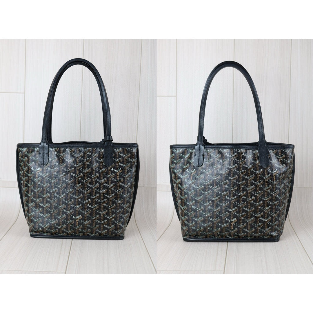 Good ( Rank AB)｜ Goyard Mini Tote Bag Black｜B24111205