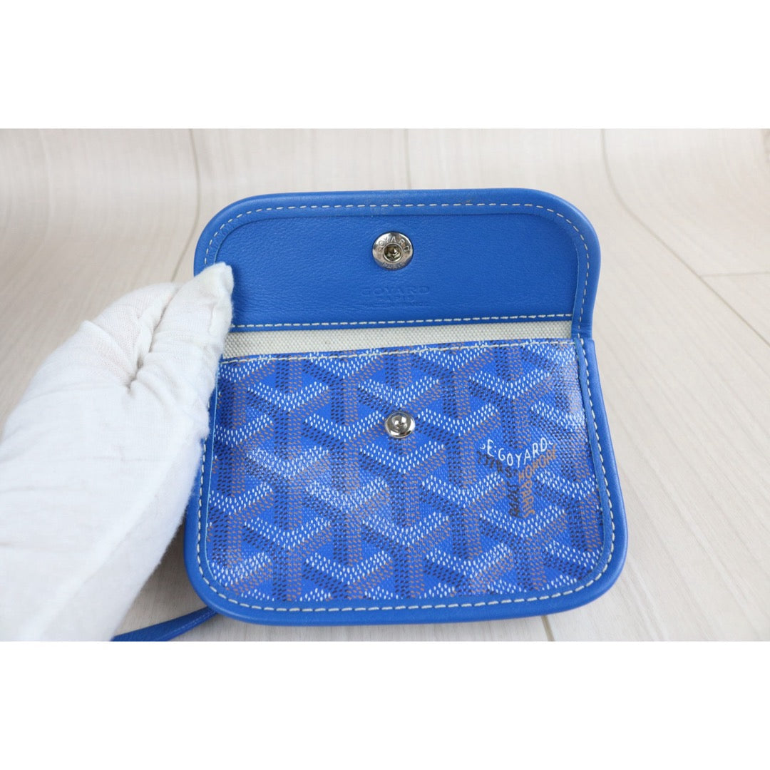 Include Entrupy Certificate of Authenticity｜Good ( Rank AB)｜ Goyard Anjou Mini Tote Bag Blue｜X26051706