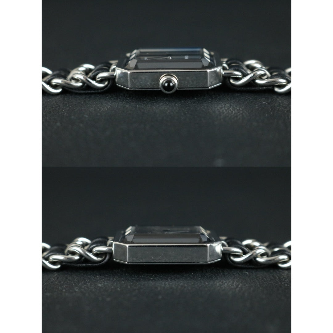 Very Good ( Rank A) ｜ CHANEL Premiere Watch S Size Black Silver｜W25091010