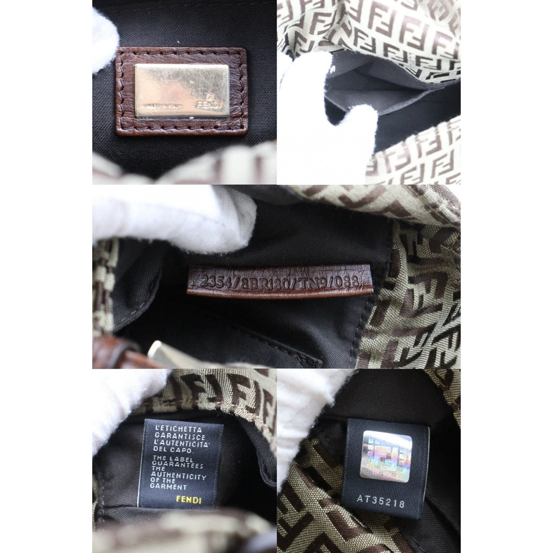 Very Good ( Rank A)｜ FENDI Mamma Baguette Shoulder Bag  Gold Hardware｜25050803