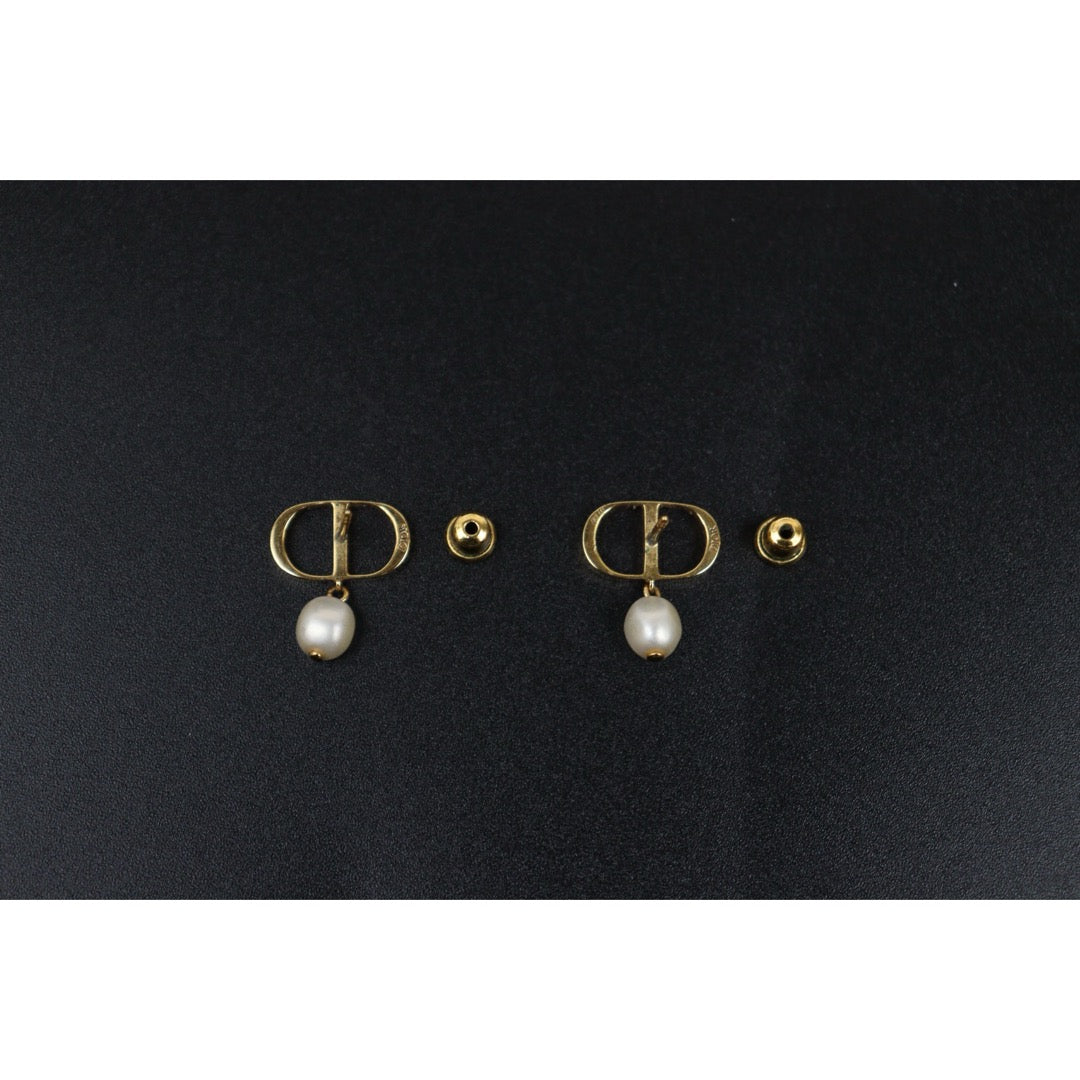 Good ( Rank AB)｜ Dior CD Pearl Earring｜V25071010