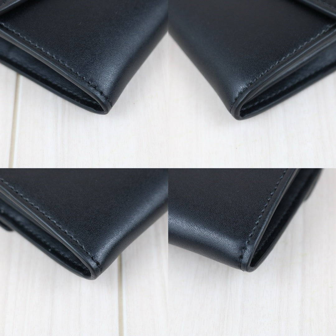 Include Entrupy Certificate of Authenticity｜Excellent（Rank SA）｜ FENDI Calf Leather WOC Chain Bag Black｜Z26092301