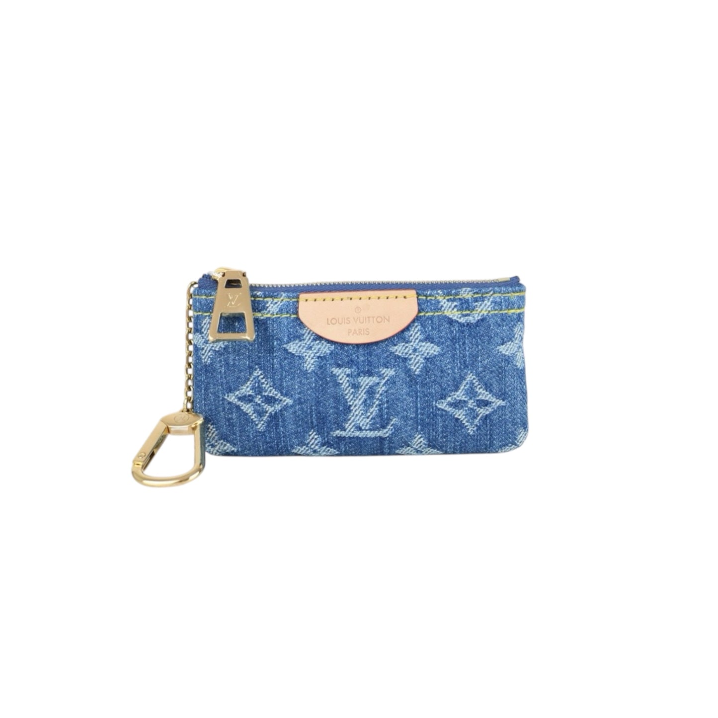 Very Good ( Rank A)｜LV Monogram Denim Pochette Cre｜X25082805