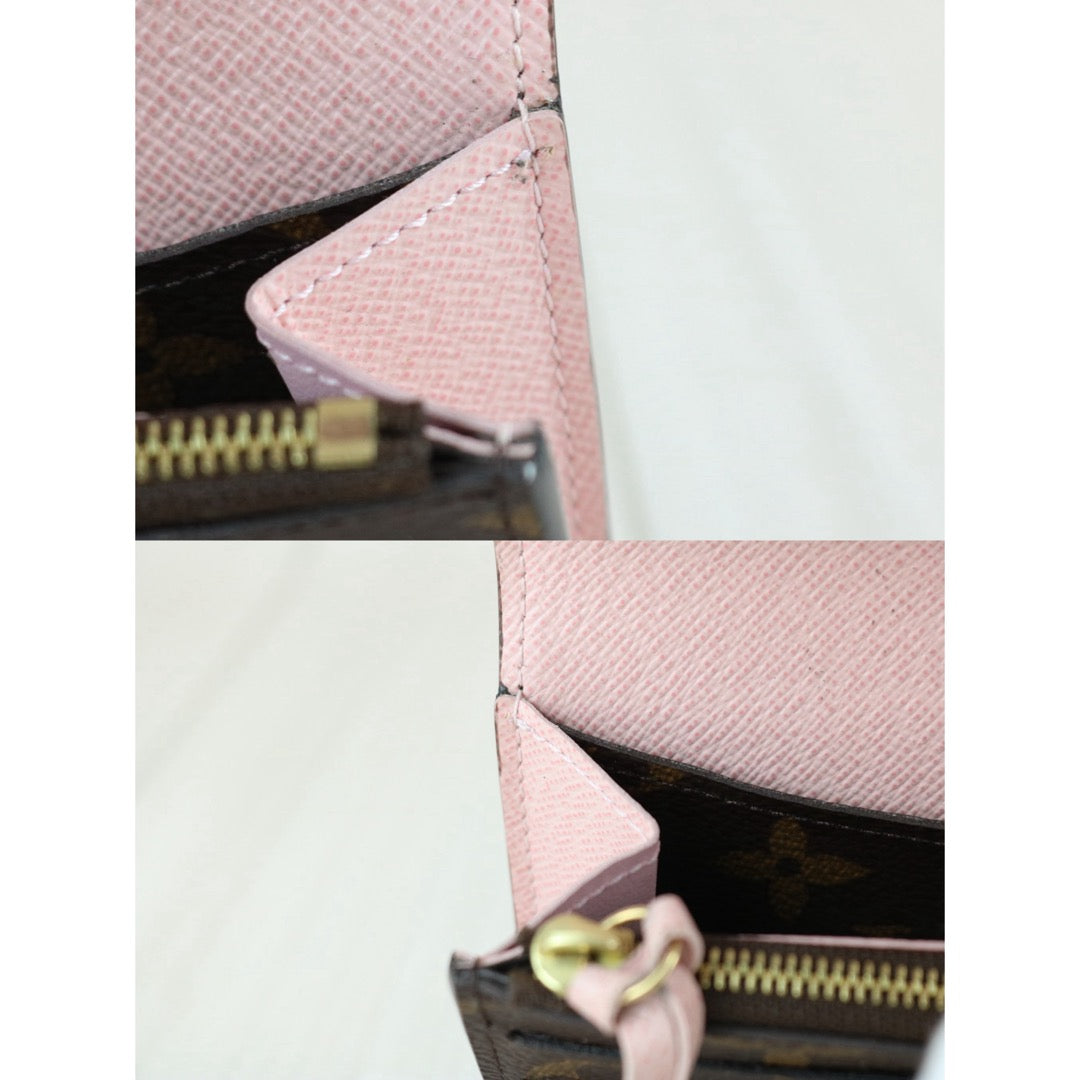 Include Entrupy Certificate of Authenticity｜Very Good ( Rank A)｜Full Set Louis Vuitton Monogram Emilie Long Wallet ｜S26051103