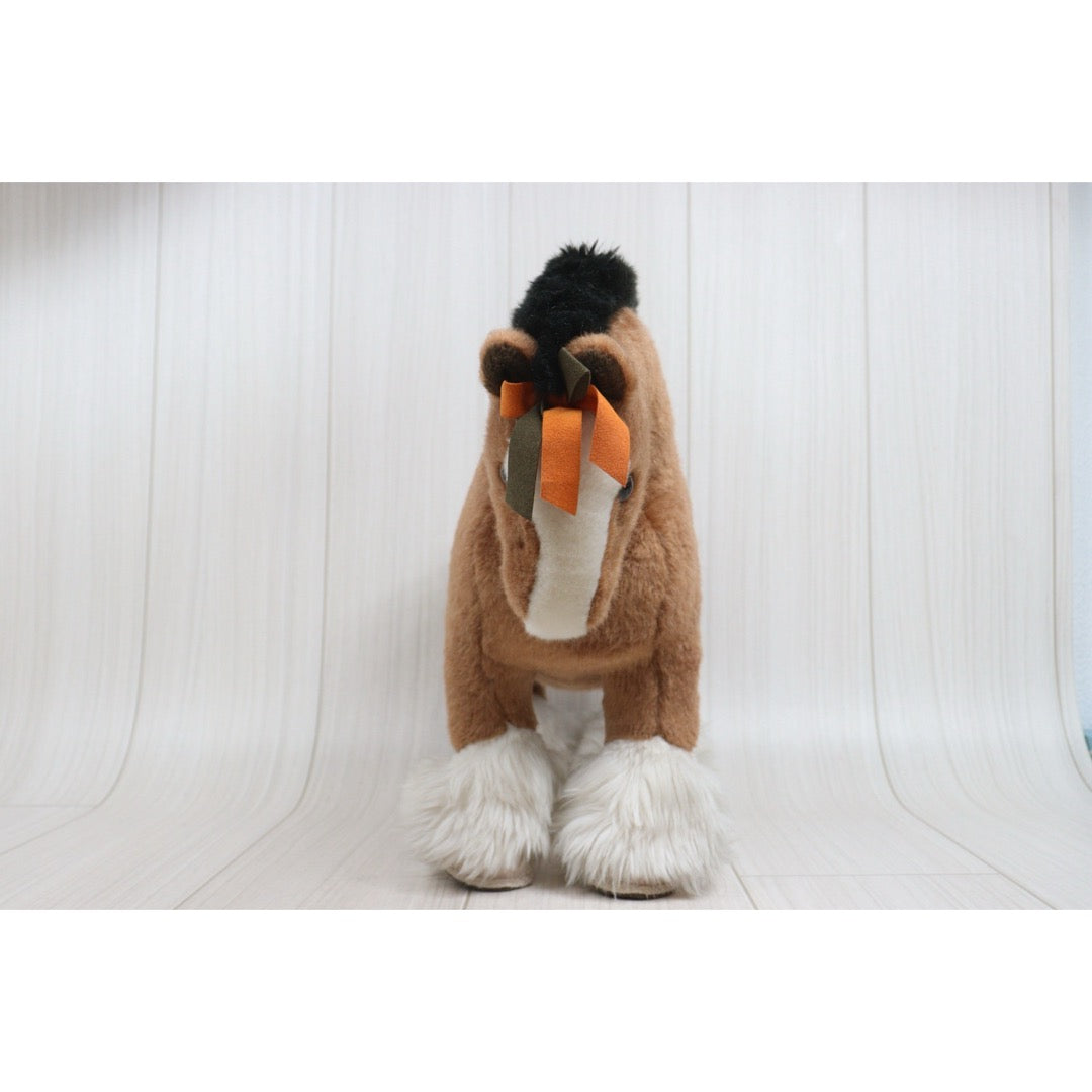 Include Entrupy Certificate of Authenticity｜Good ( Rank AB)｜ HERMES  Cheval Hermy Plush MM｜S26080617