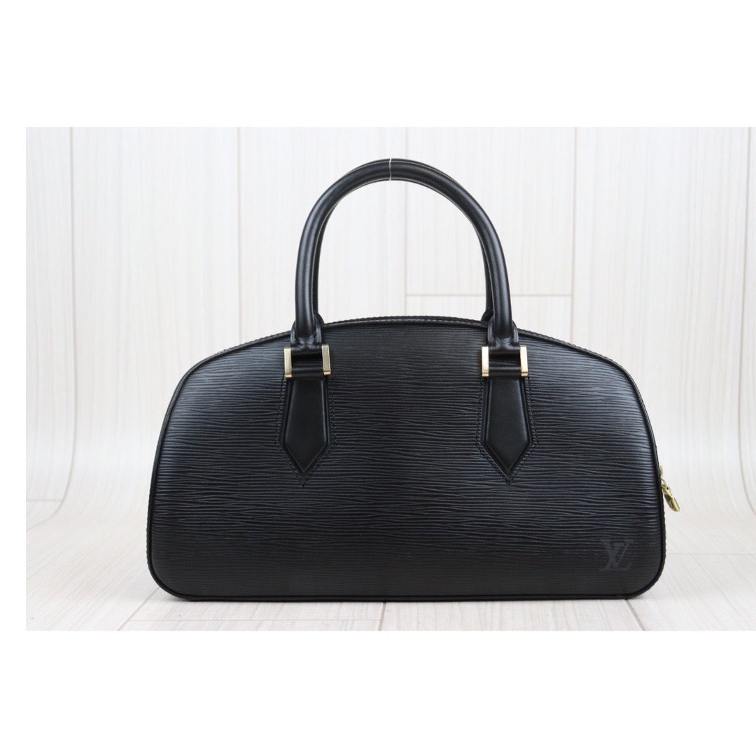 Rank A｜LV Epi Jasmine Handbag Black｜23110704