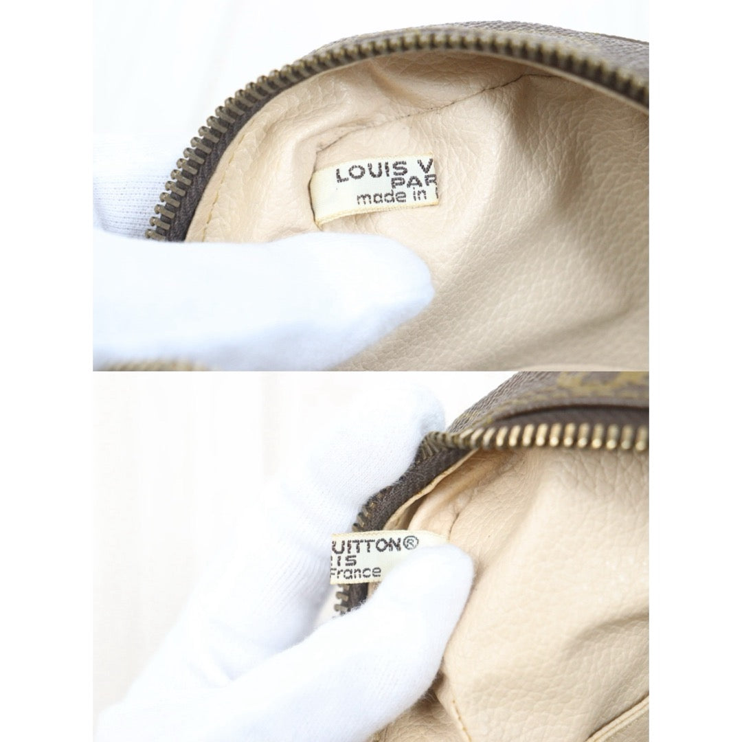 Include Entrupy Certificate of Authenticity｜Good ( Rank AB)｜ Louis Vuitton Truth Toilet 28 Monogram Makeup Pouch｜26070313