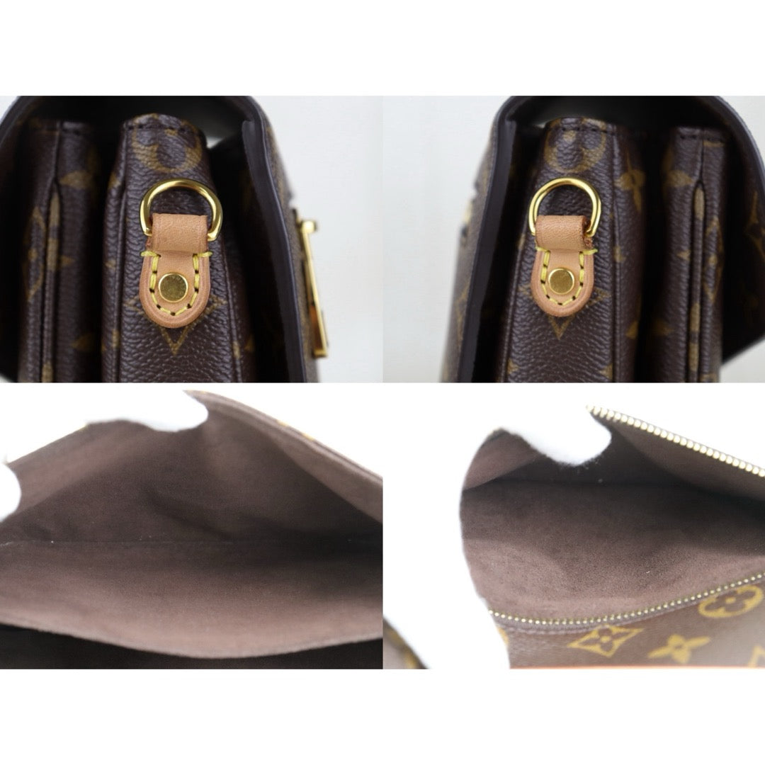 Include Entrupy Certificate of Authenticity｜Very Good ( Rank A)｜LV Monogram Pichette Metis ShoulderBag  ｜S26072538