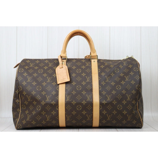 Good ( Rank AB) ｜ LV Monogram Keypol Bandrière 50 ｜24092801