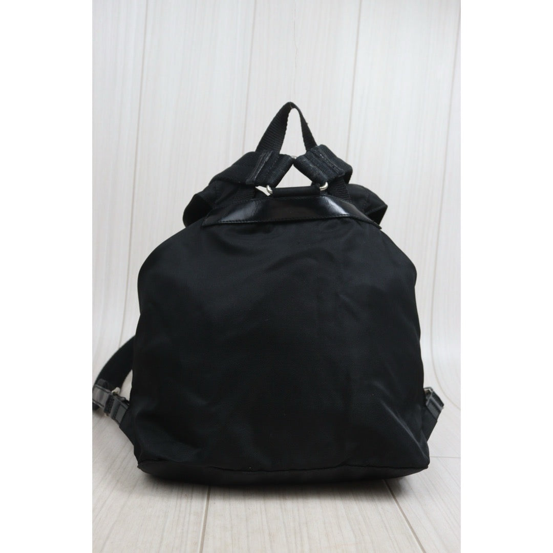 Include Entrupy Certificate of Authenticity｜Good ( Rank AB) ｜Prada  Nylon Black Backpack Small｜26071503