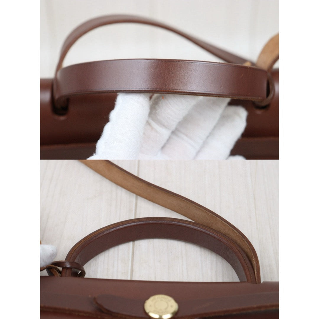 Good ( Rank AB)｜ HERMES Herbag PM □E Shoulder Bag  Made In 2001 Year｜25052202