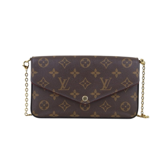 Good ( Rank AB)｜LV Monogram Pochette Felicie Shoulder Bag｜S25091002