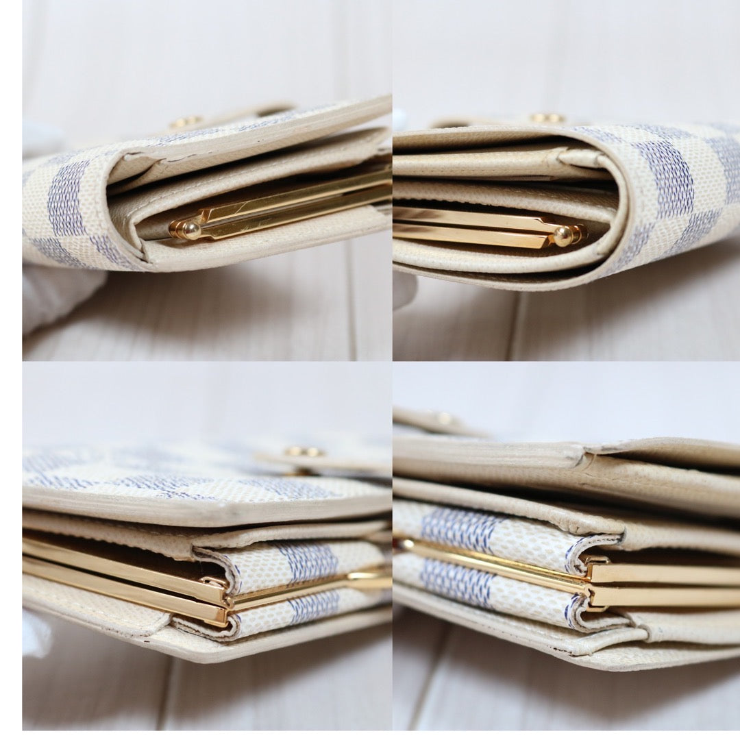 Rank AB｜  LV Damier Azur Wallet ｜S24041102