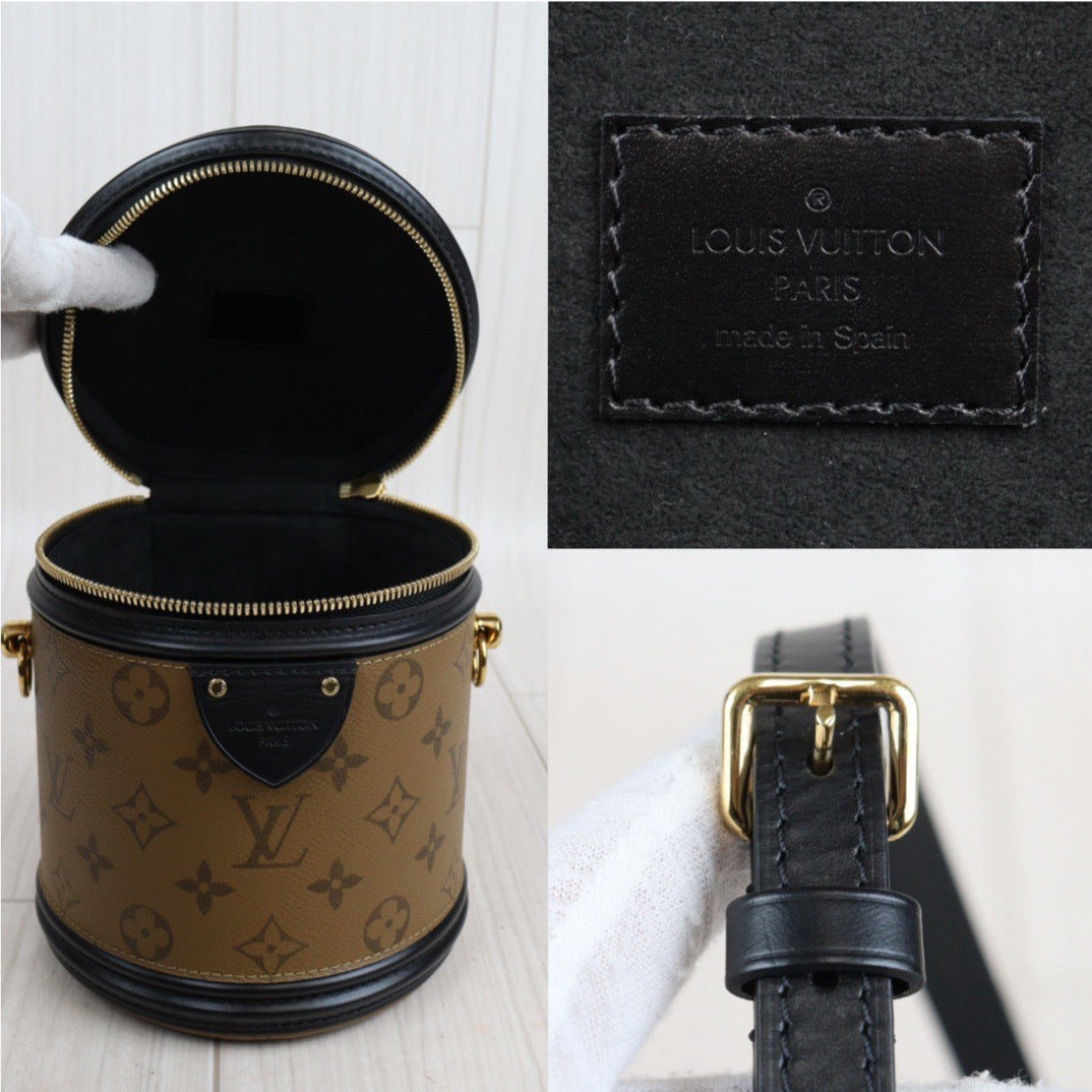 Rank A ｜LV Monogram Reverse Cannes Handbag Vanity Shoulder Bag｜23112802
