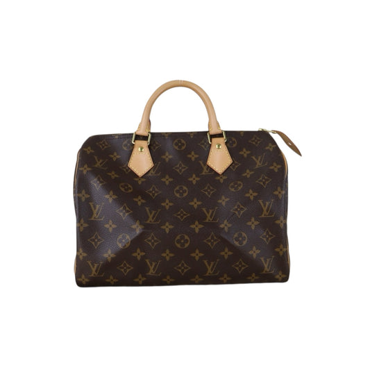 Include Entrupy Certificate of Authenticity｜Very Good ( Rank A) ｜ Louis Vuitton Monogram Speedy 30 Hand Bag ｜S26072511