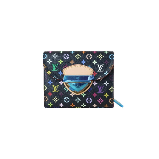 Include Entrupy Certificate of Authenticity｜Excellent（Rank SA）｜Full Set  Louis Vuitton Monogram  Multicolor Portefeuille Joy Wallet ｜X26041107