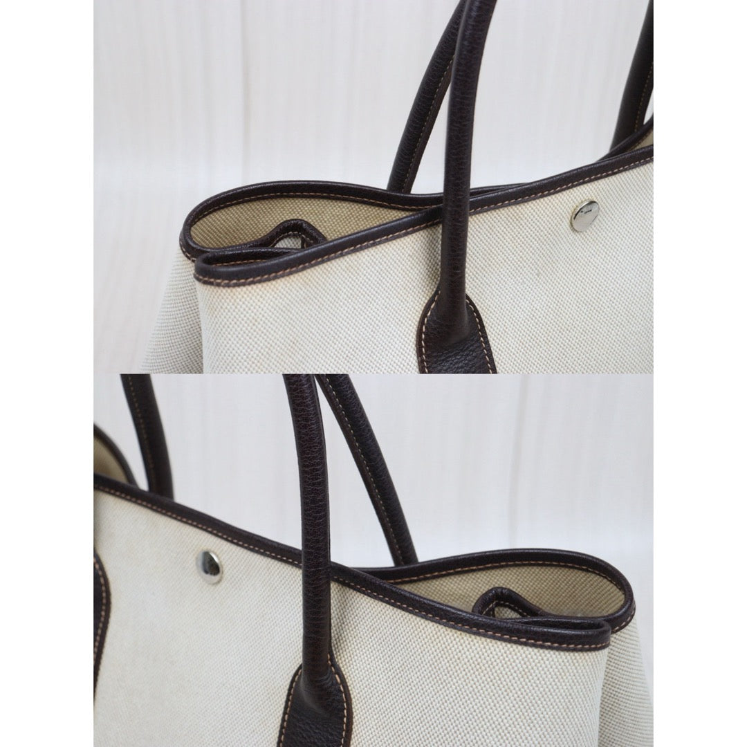 Good ( Rank AB)｜ HERMES Garden Party PM Handbag □J Stamp Made In 2006 Year｜25111406