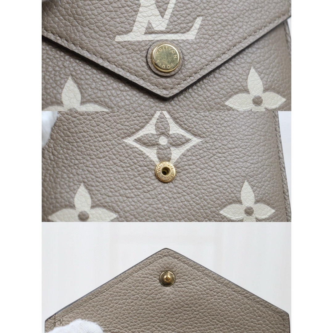 Very Good ( Rank A)｜  LV  Monogram Victorine  Wallet Grey  IC Chips Model｜H25022401