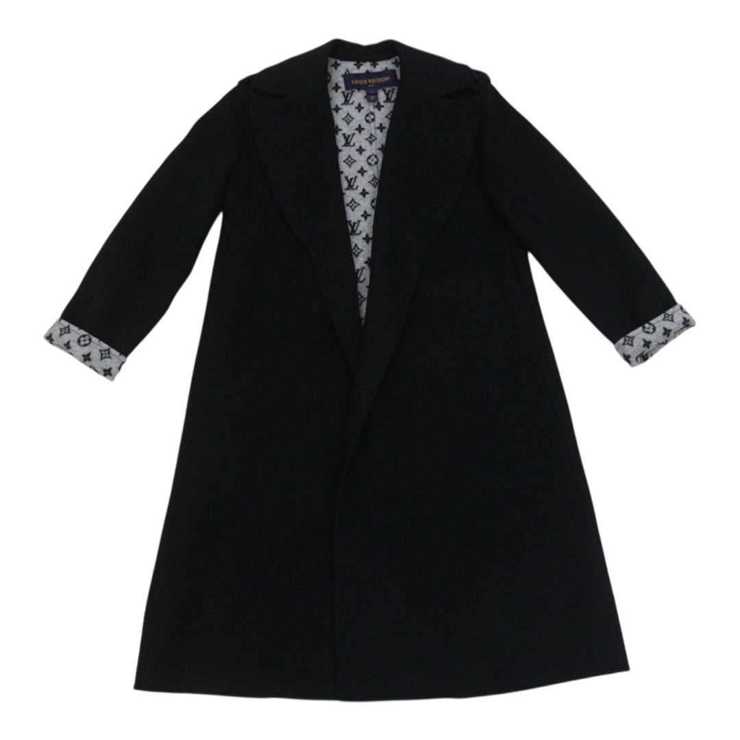 Very Good ( Rank A) ｜ LV Wool Black Coat 34 Size ｜W25102104