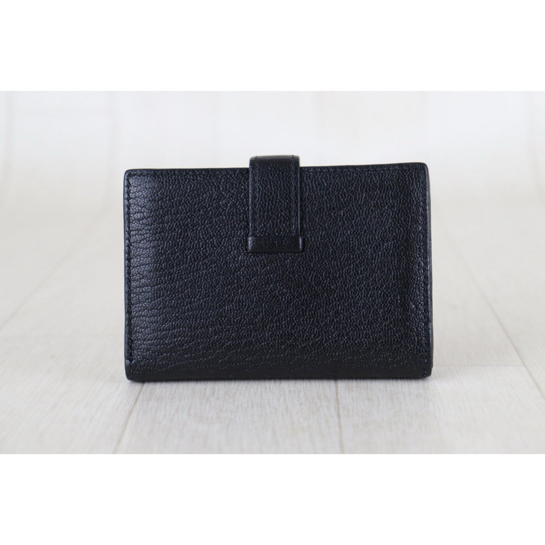 Include Entrupy Certificate of Authenticity｜Good ( Rank AB)｜ HERMES Bearn Compact Black Y Stamp Made In 2020 Year｜Z26100204