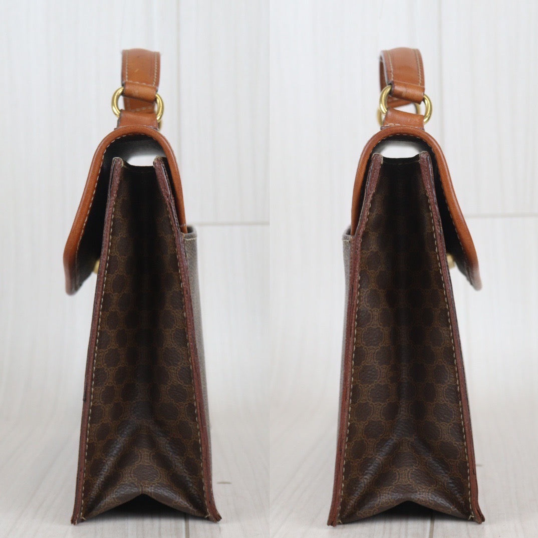 Rank AB ｜ CELINE Vintage Macadam Shoulder Bag ｜V23092820