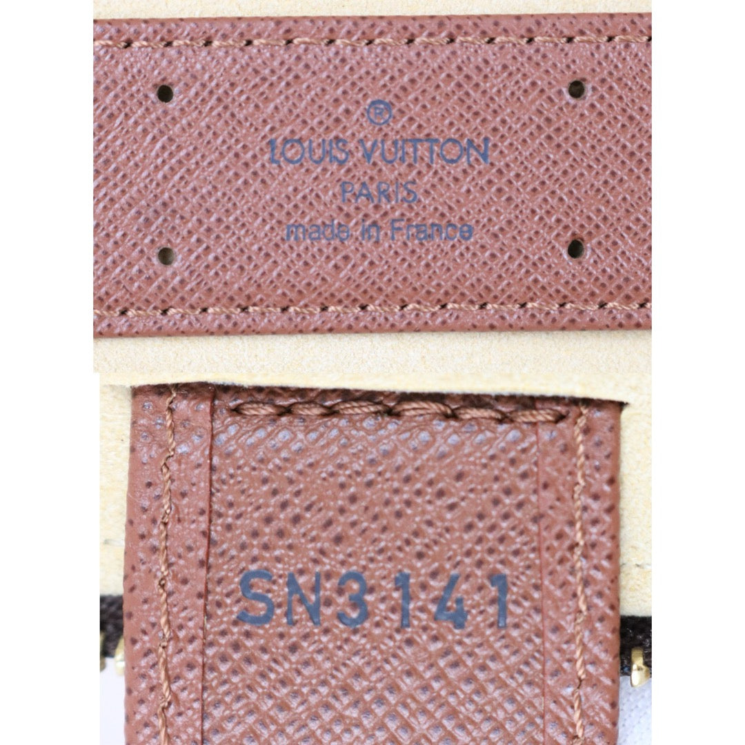 Include Entrupy Certificate of Authenticity｜Very Good ( Rank A) ｜LV Monogram Monte Carlo Jewelry Case ｜X26100707