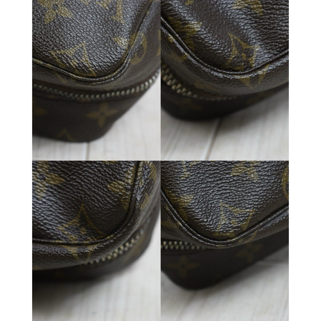 Include Entrupy Certificate of Authenticity｜Good ( Rank AB)｜ Louis Vuitton Truth Toilet 28 Monogram Makeup Pouch｜26072101