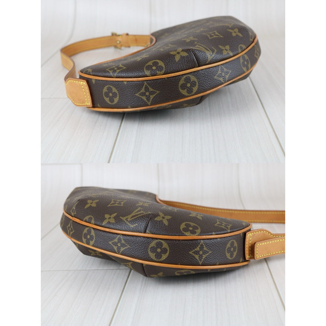 Good ( Rank AB)｜LV Monogram Pochette Croissant PM Shoulder Bag｜S25082802