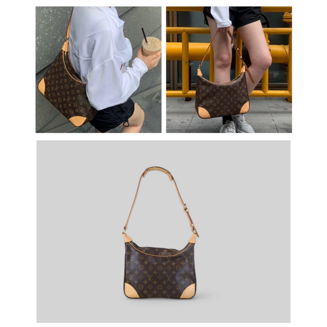 Good ( Rank AB)｜LV Monogram Boulogne 30 Shoulder Bag ｜H24100502