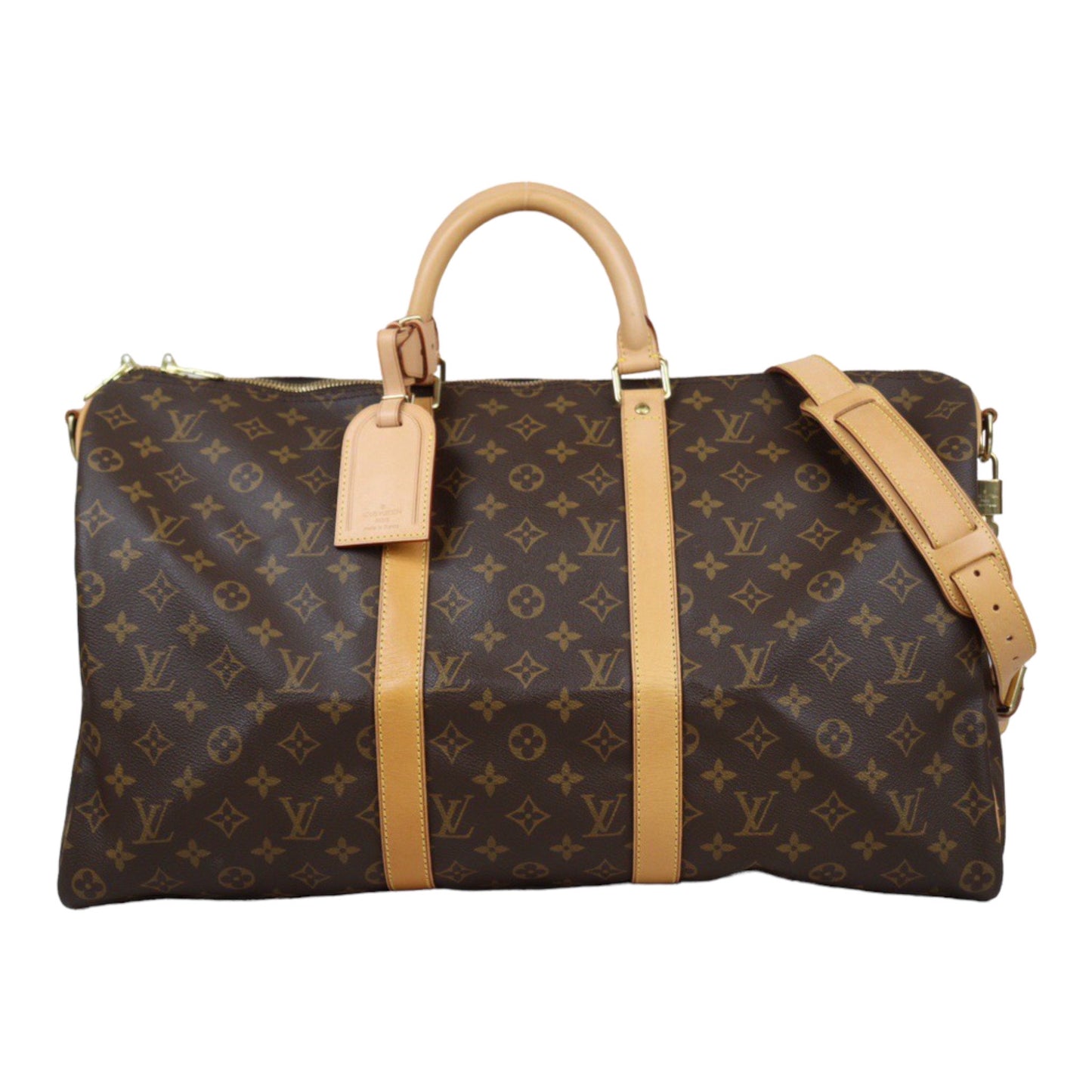 Rank A ｜ LV Monogram Keypol Bandrière 50 With Shoulderstrap｜24011303